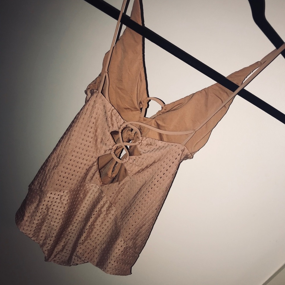 ACACIA - one-piece bikini - M - blush